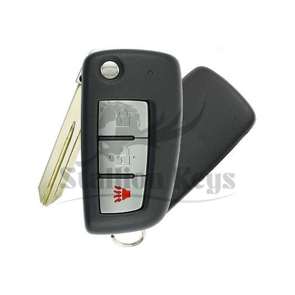 2014-2022 Nissan Rogue / 3-Button Flip Key / PN: 28268-4BA1A / CWTWB1G767 / AFTERMARKET 2014-2022 Nissan Rogue / 3-Button Flip Key / PN: 28268-4BA1A / CWTWB1G767 / AFTERMARKET